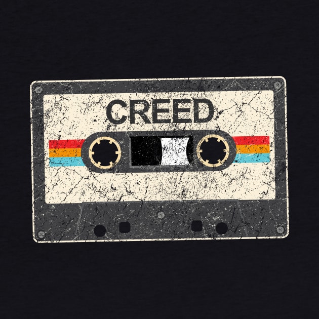 Creed kurniamarga vintage cassette tape by kurniamarga.artisticcolorful